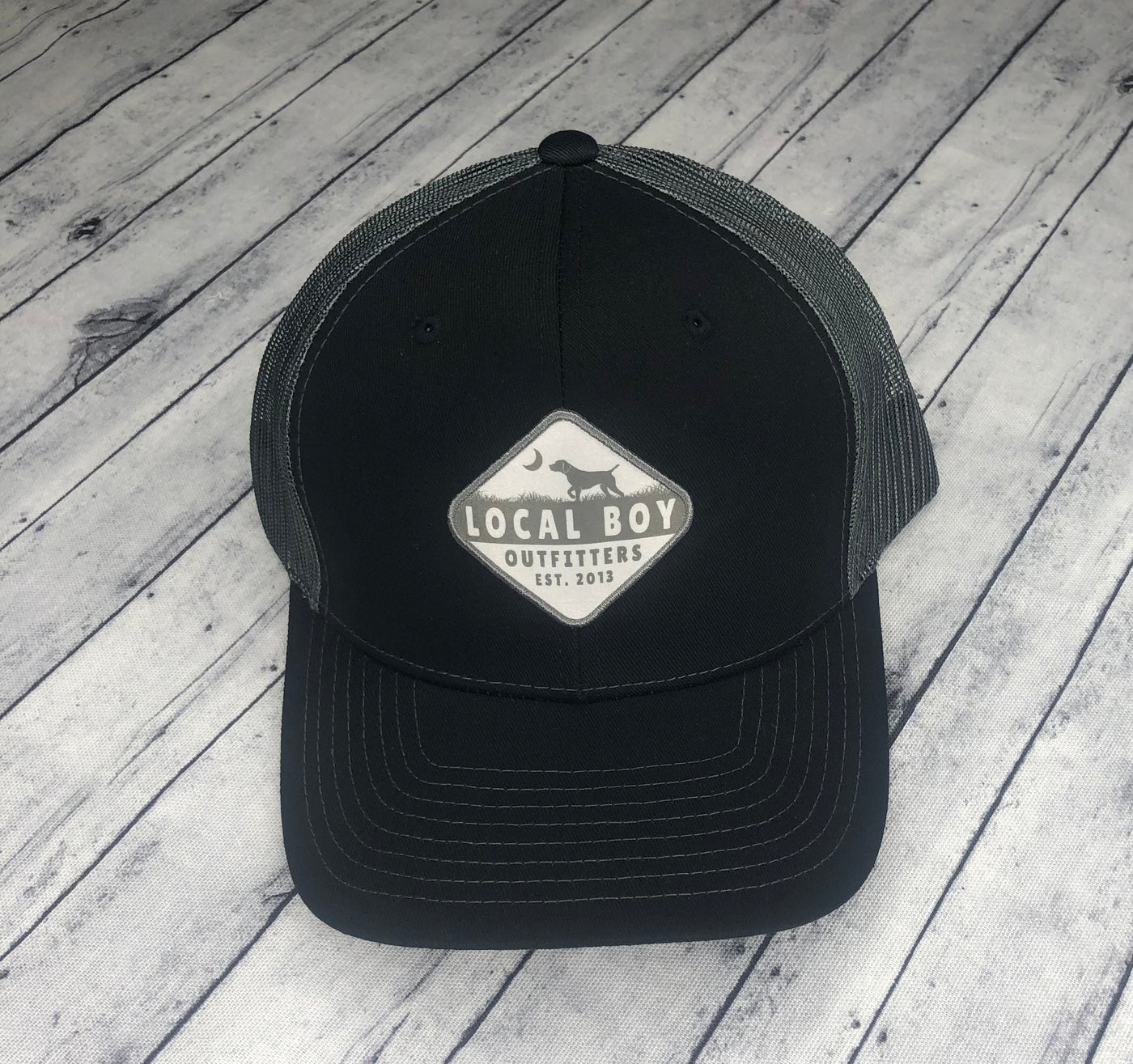 Local Boy Outfitters Local Dog Trucker Hat Black/Charcoal