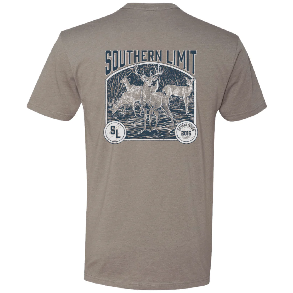Southern Limit Deer Hunting Stone Grey SS