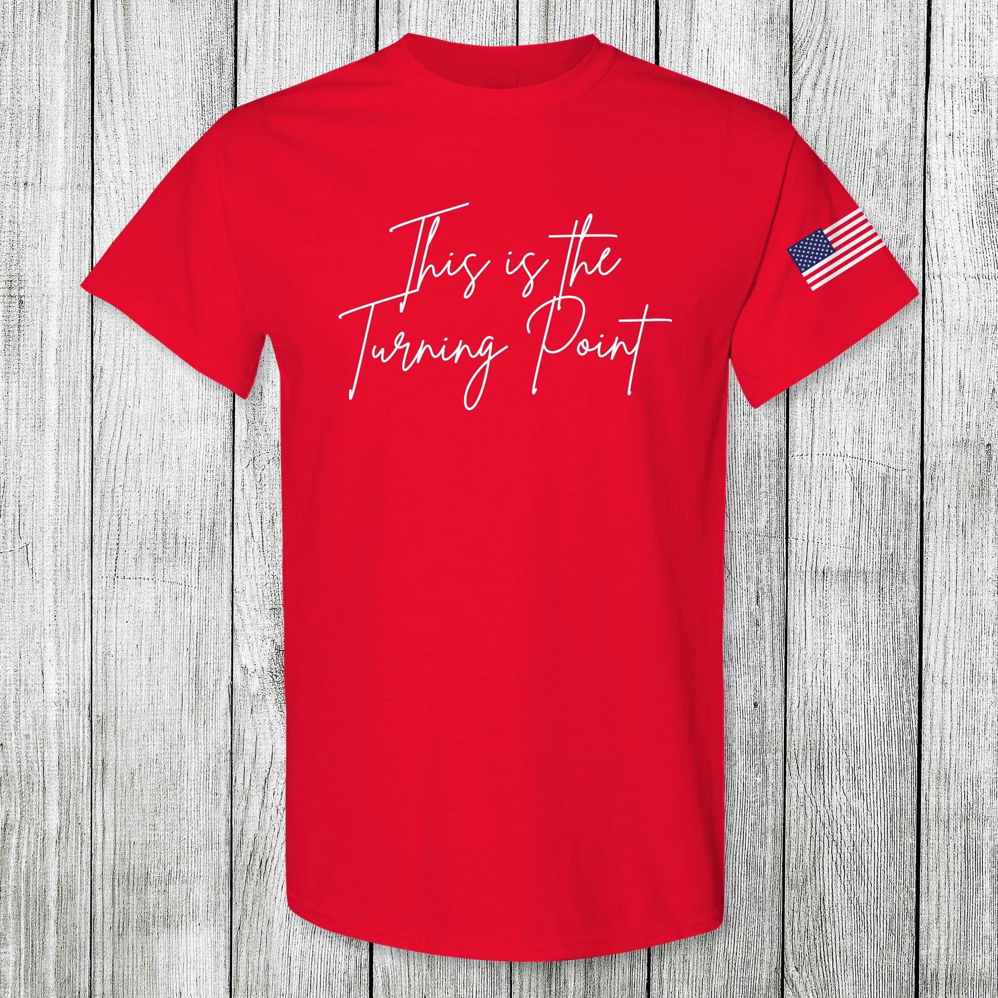 Daydream Tees This is the Turning Point Red – Girls Round Here