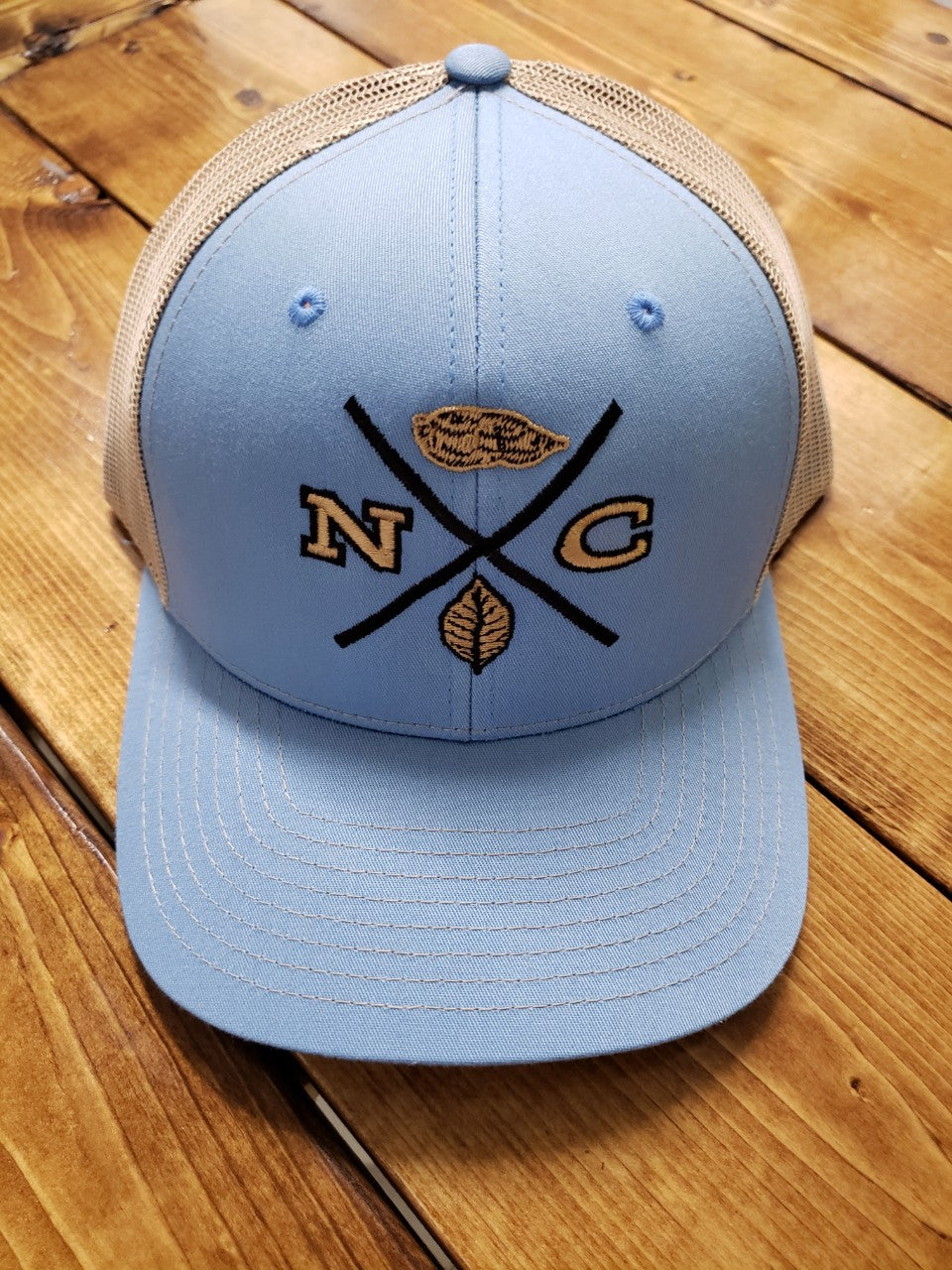 Crossroads Clothing NC X-Mark Blue/Khaki Hat