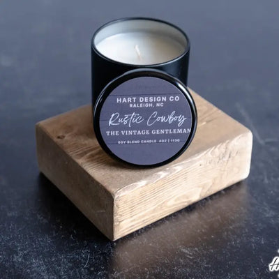 Hand Poured Candles Gentleman Collection