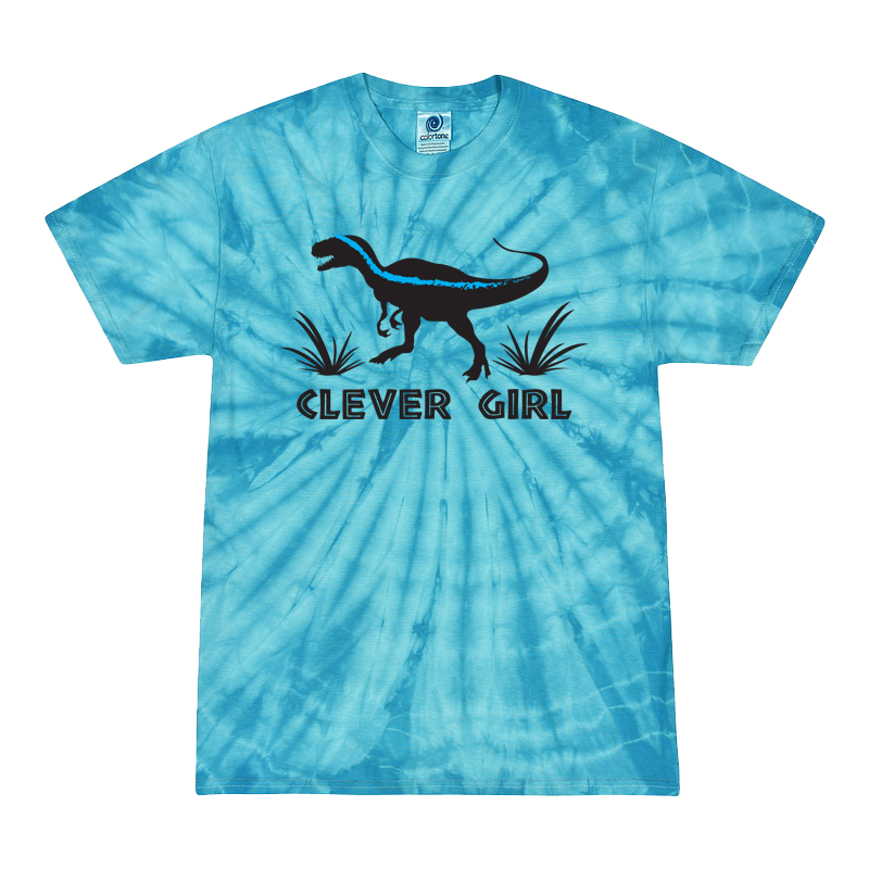 Daydream Tees Clever Girl Tie Dye