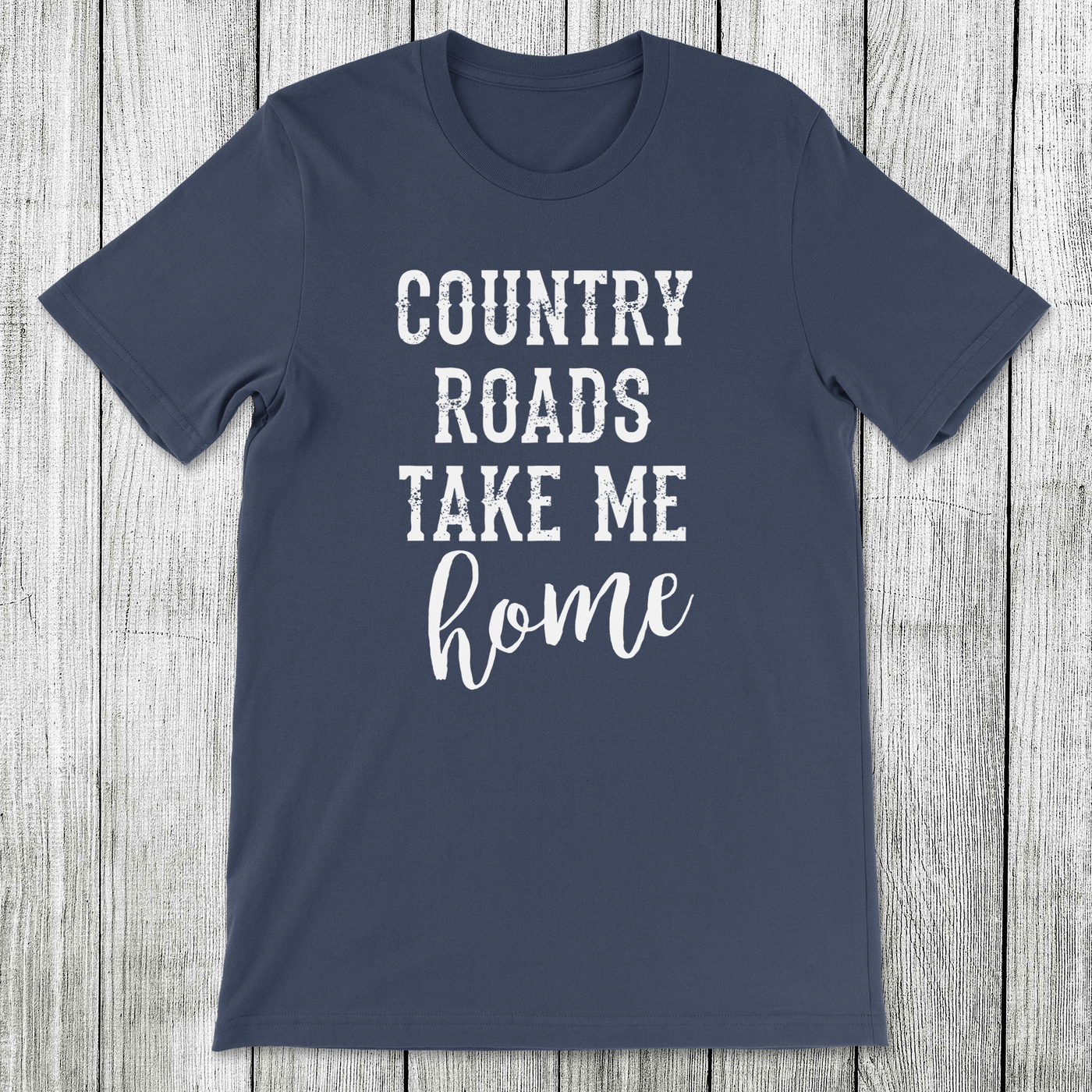 Daydream Tees Country Roads Navy
