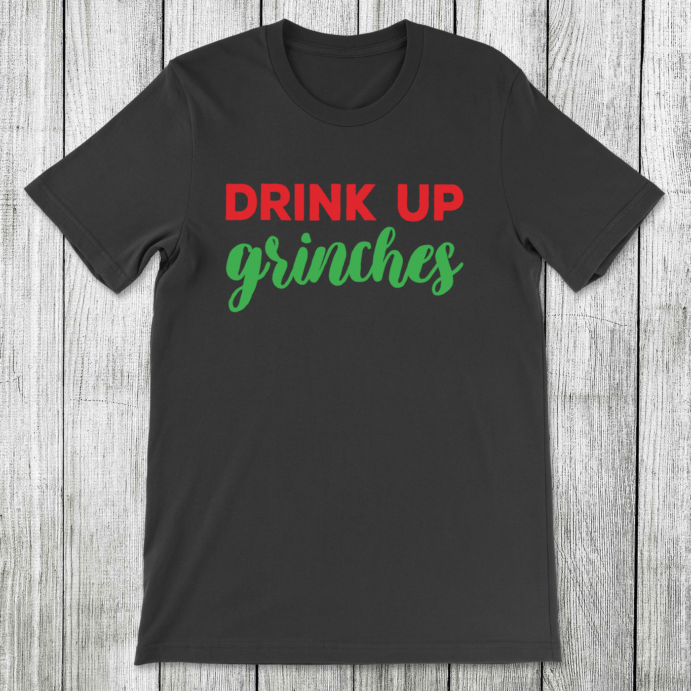 Daydream Tees Drink Up Grinches Black