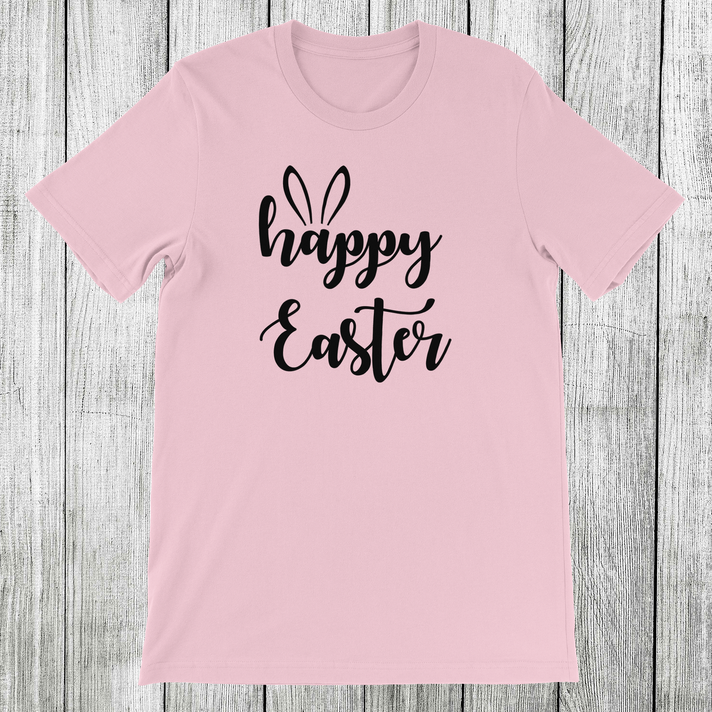 Daydream Tees Happy Easter Pink