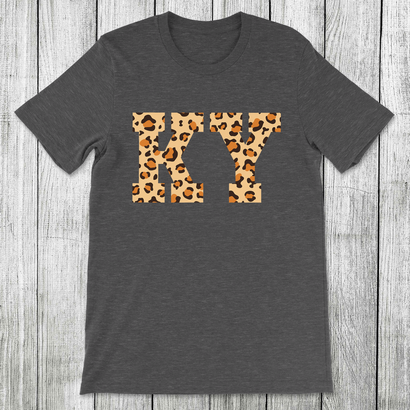 Daydream Tees State Leopard KY