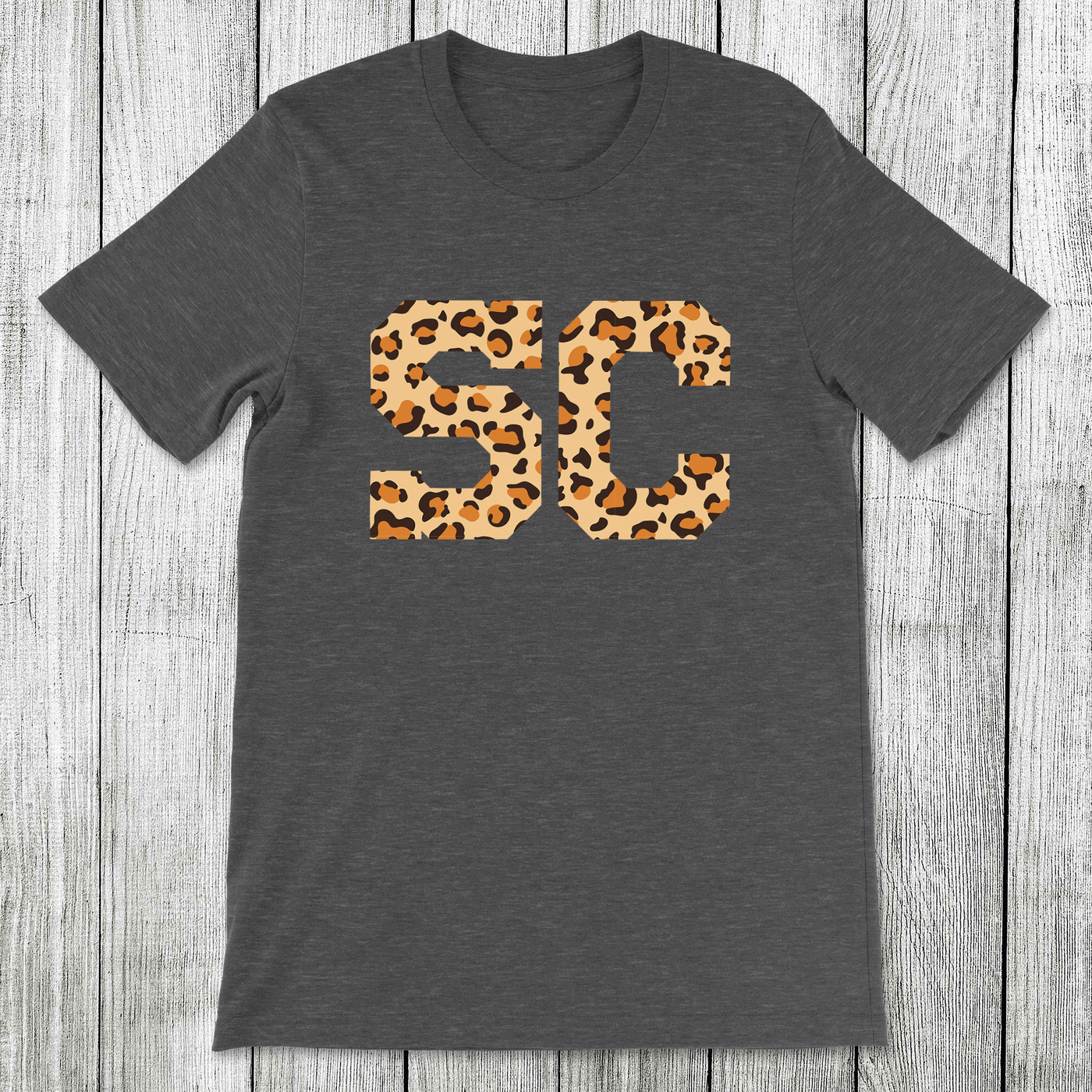 Daydream Tees State Leopard SC
