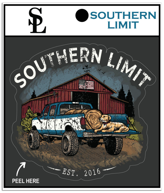 Southern Limit Truck & Barn Decal