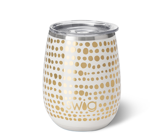 Swig Life Glamazon Gold Stemless Wine Cup (14 oz)