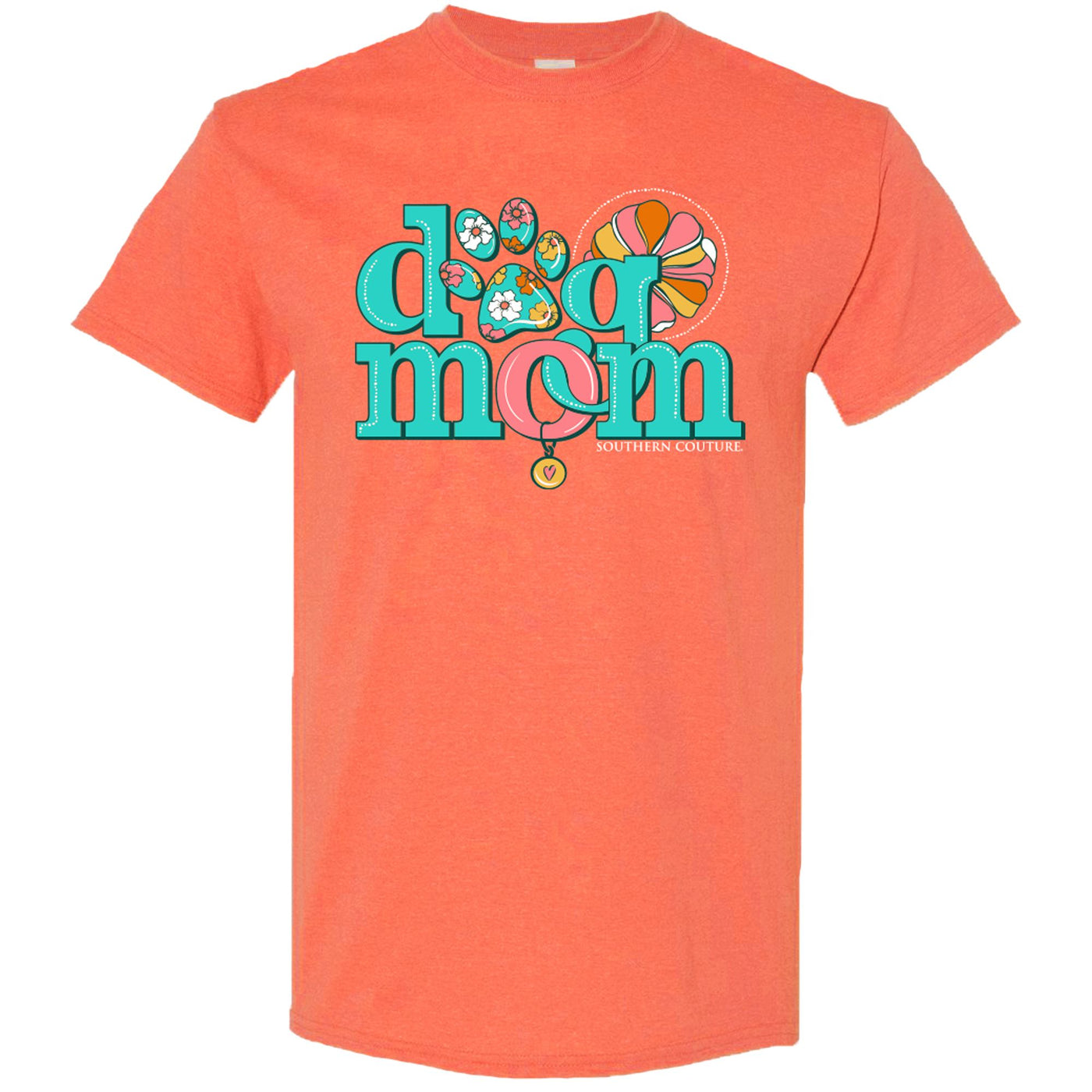 Southern Couture Dog Mom - Heather Orange