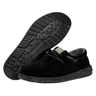 Hey Dude Wendy Wave Corduroy Black