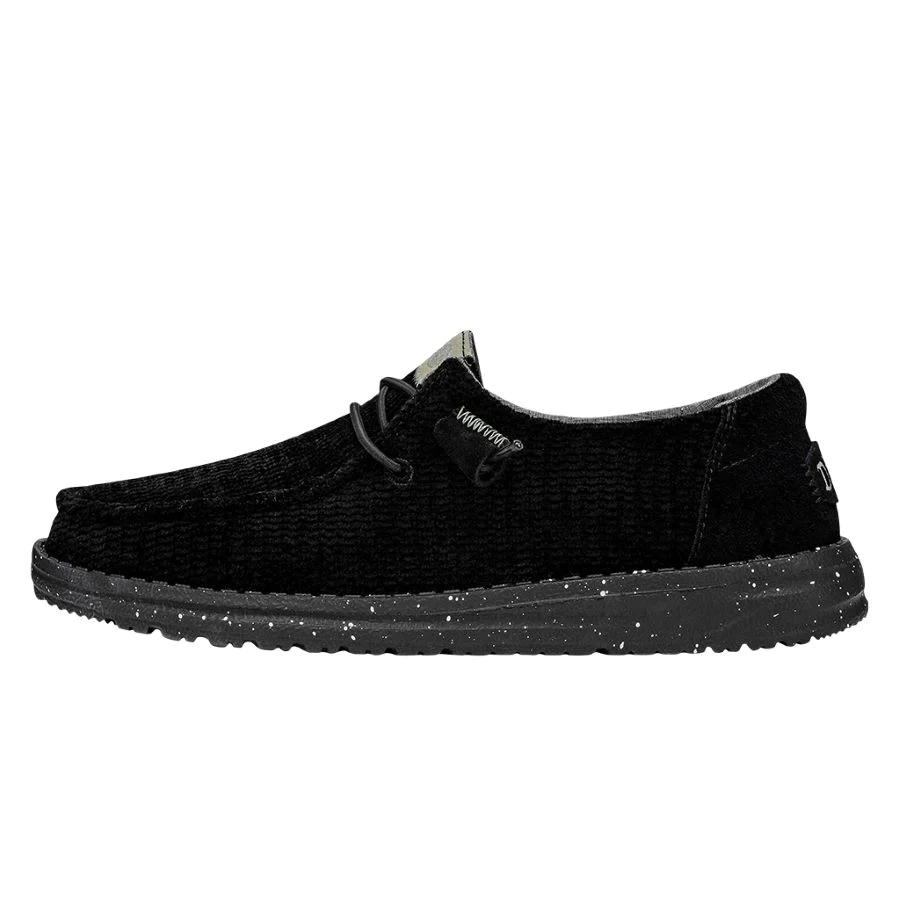Hey Dude Wendy Wave Corduroy Black