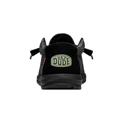 Hey Dude Wally Sport Mesh Black/Black Shoes