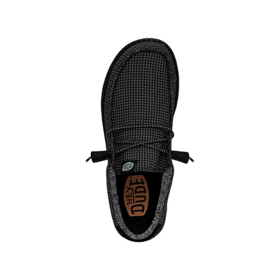 Hey Dude Wally Sport Mesh Black/Black Shoes