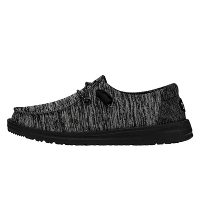 Hey Dude Wendy Sport Knit Black/Black