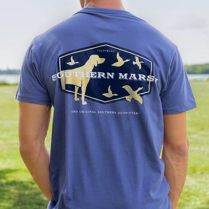 Southern Marsh Branding Hunting Dog Bluestone