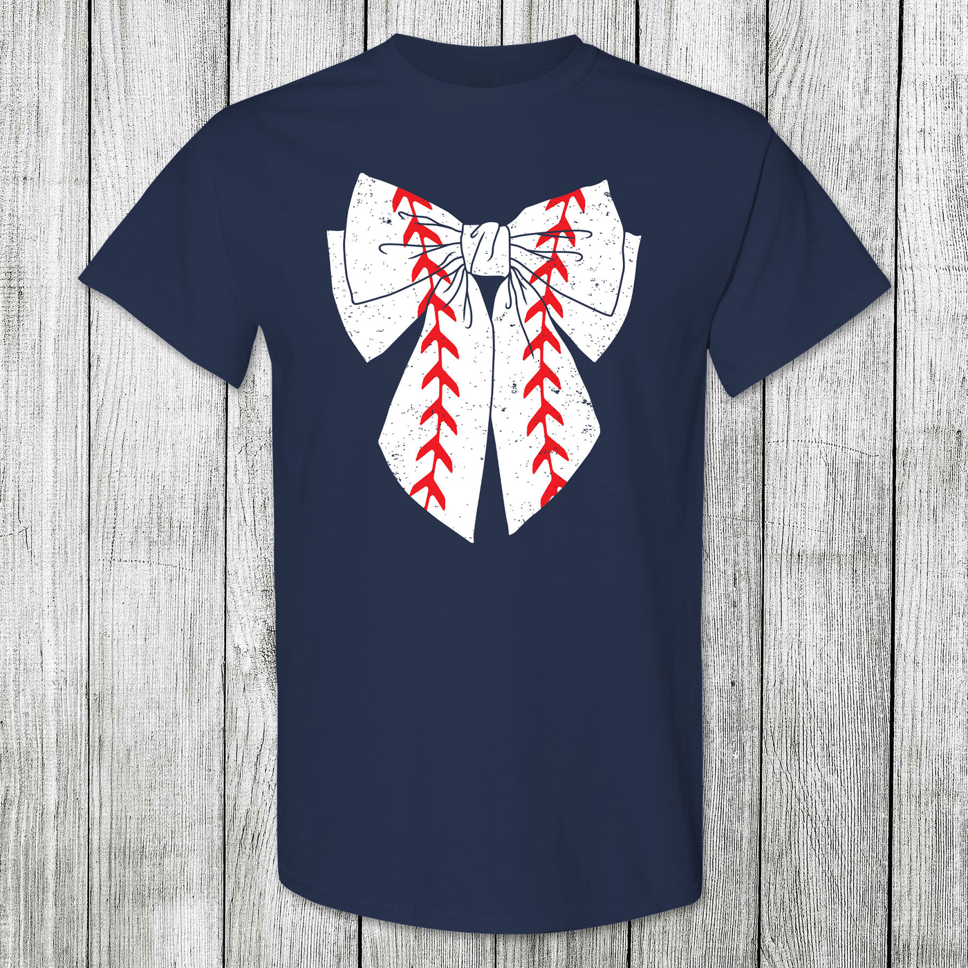 Daydream Tees Baseball Bow
