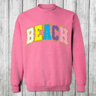 Daydream Tees Beach Arch Safety Pink