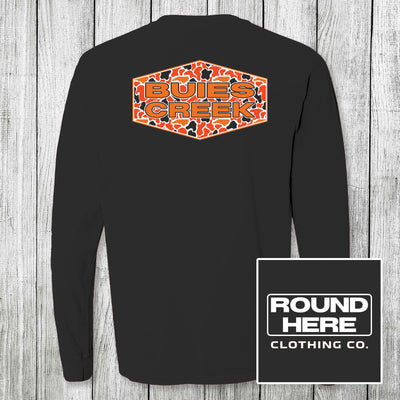 'Round Here Clothing Buies Creek Camo Black