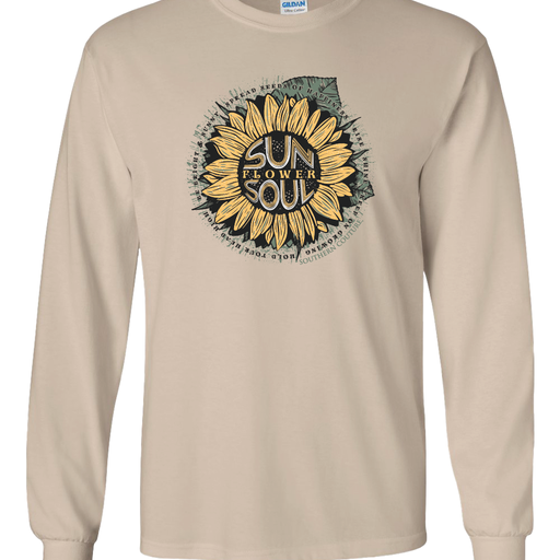 Southern Couture  - Sunflower Soul - LS - Sand