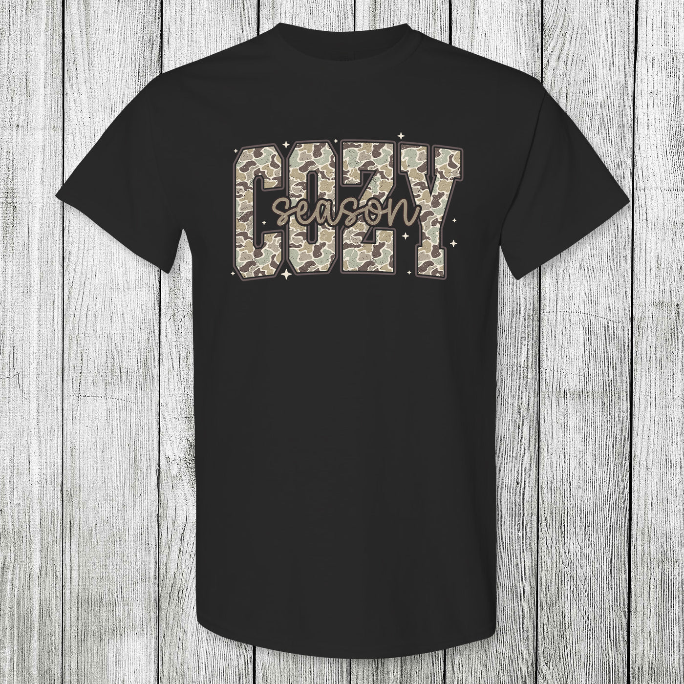 Daydream Tees Camo Cozy Season