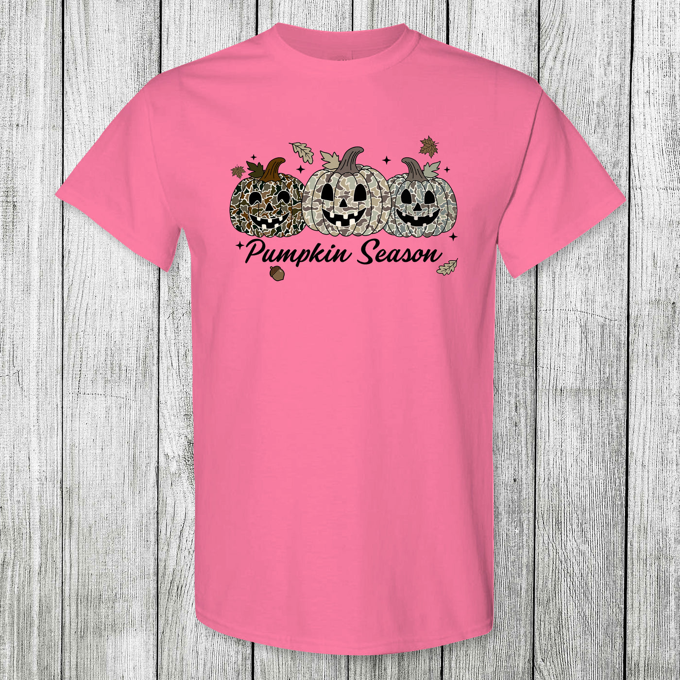Daydream Tees Camo Pumpkin Season