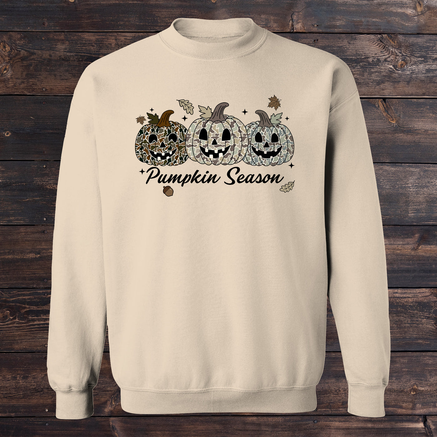 Daydream Tees Camo Pumpkin Season