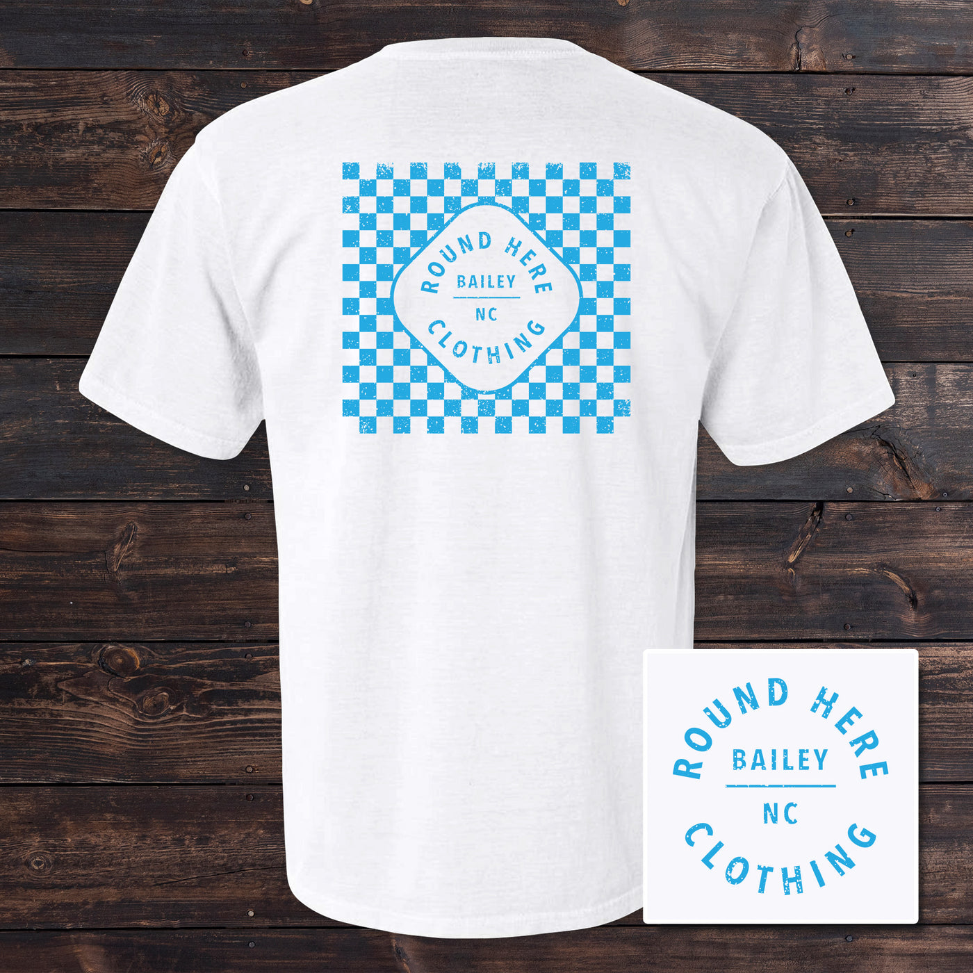 'Round Here Clothing Checkered Vintage