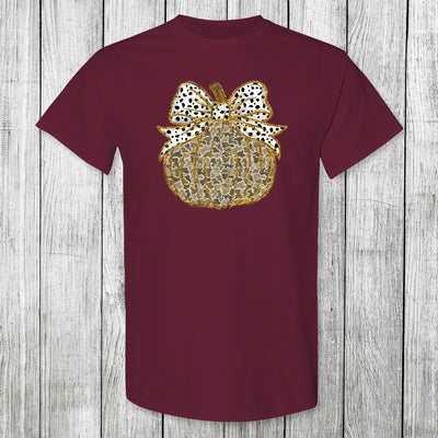 Daydream Tees Cow Camo Pumpkin
