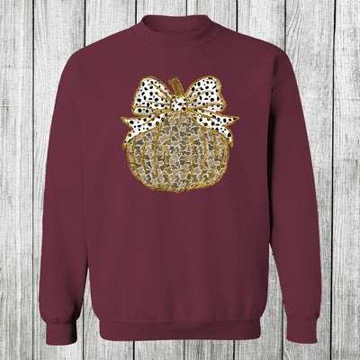 Daydream Tees Cow Camo Pumpkin