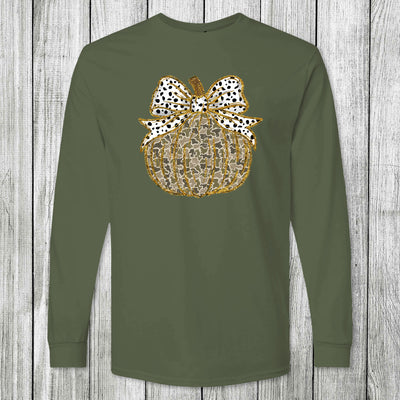 Daydream Tees Cow Camo Pumpkin