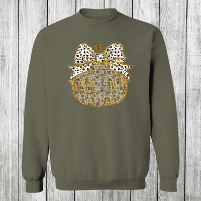 Daydream Tees Cow Camo Pumpkin