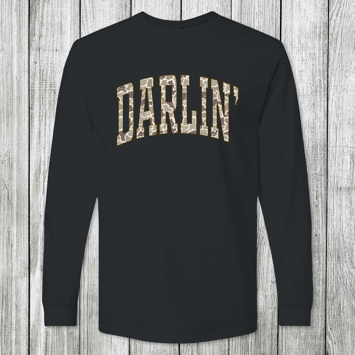 Daydream Tees Darlin' Camo Arch Black