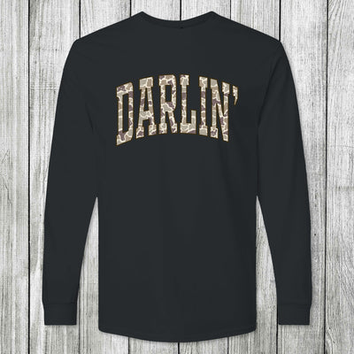 Daydream Tees Darlin' Camo Arch Black