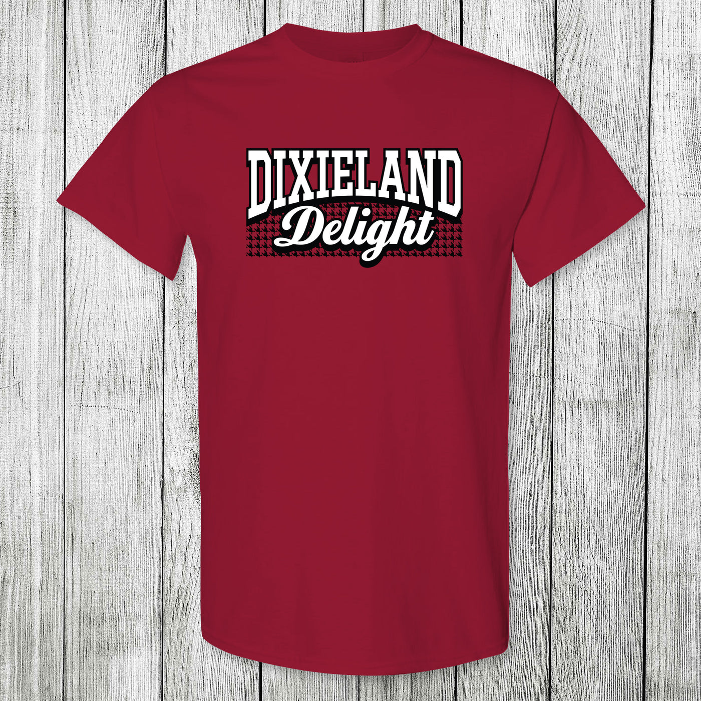 Daydream Tees Dixieland Delight Cardinal Red
