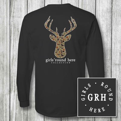 Girls 'Round Here Duck Camo Buck