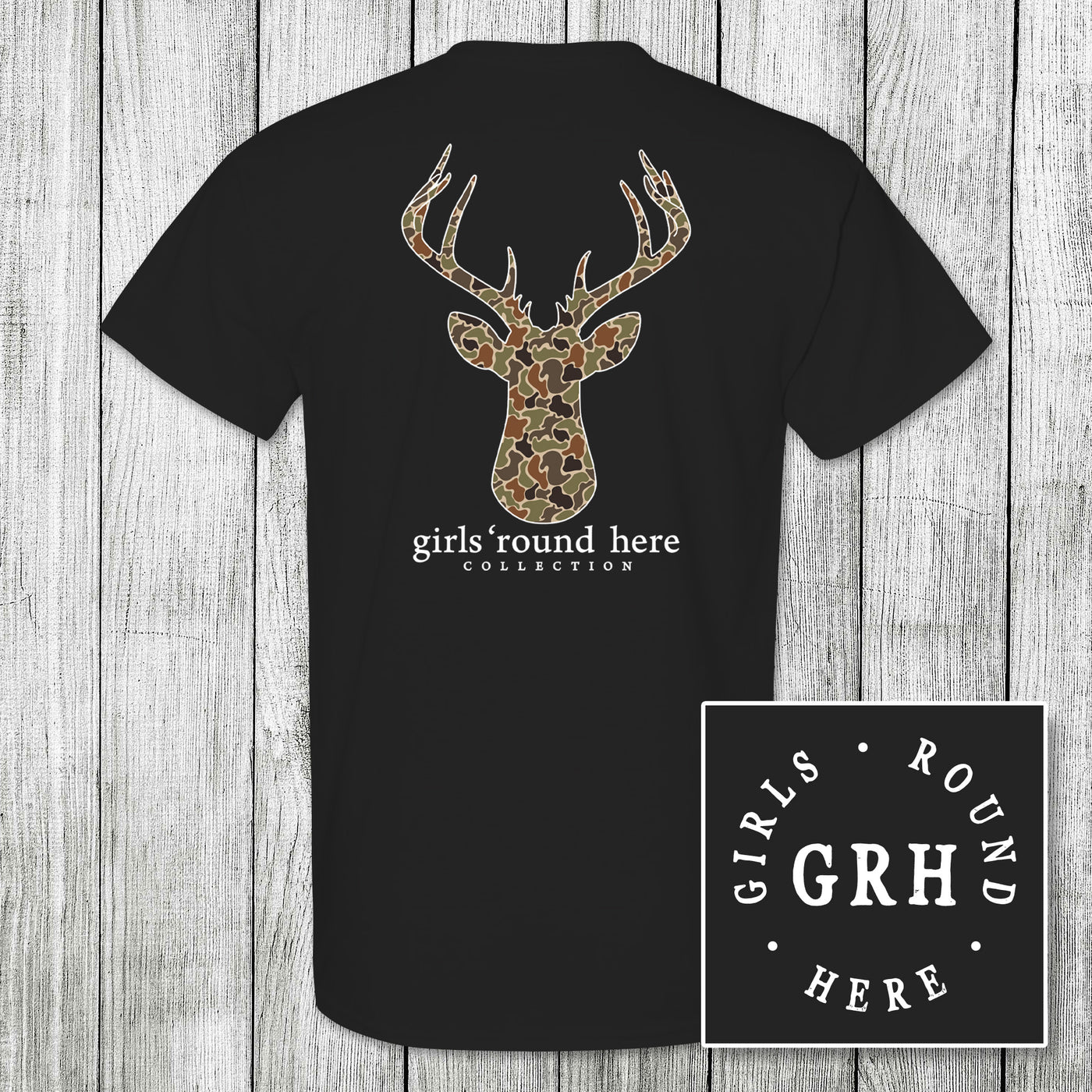 Girls 'Round Here Duck Camo Buck
