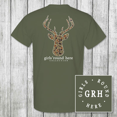 Girls 'Round Here Duck Camo Buck