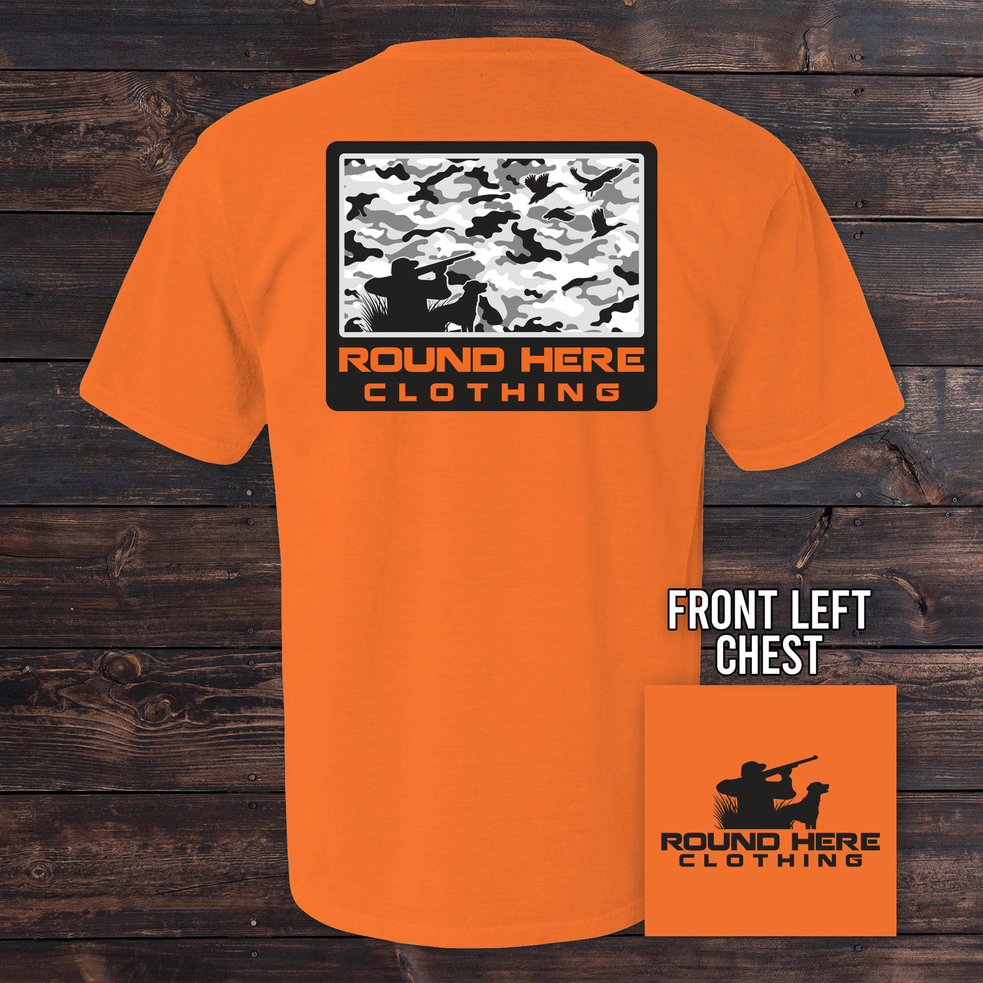 'Round Here Clothing Duck Camo