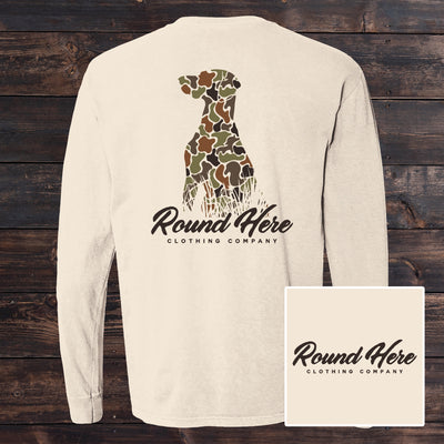 'Round Here Clothing Duck Camo Dog