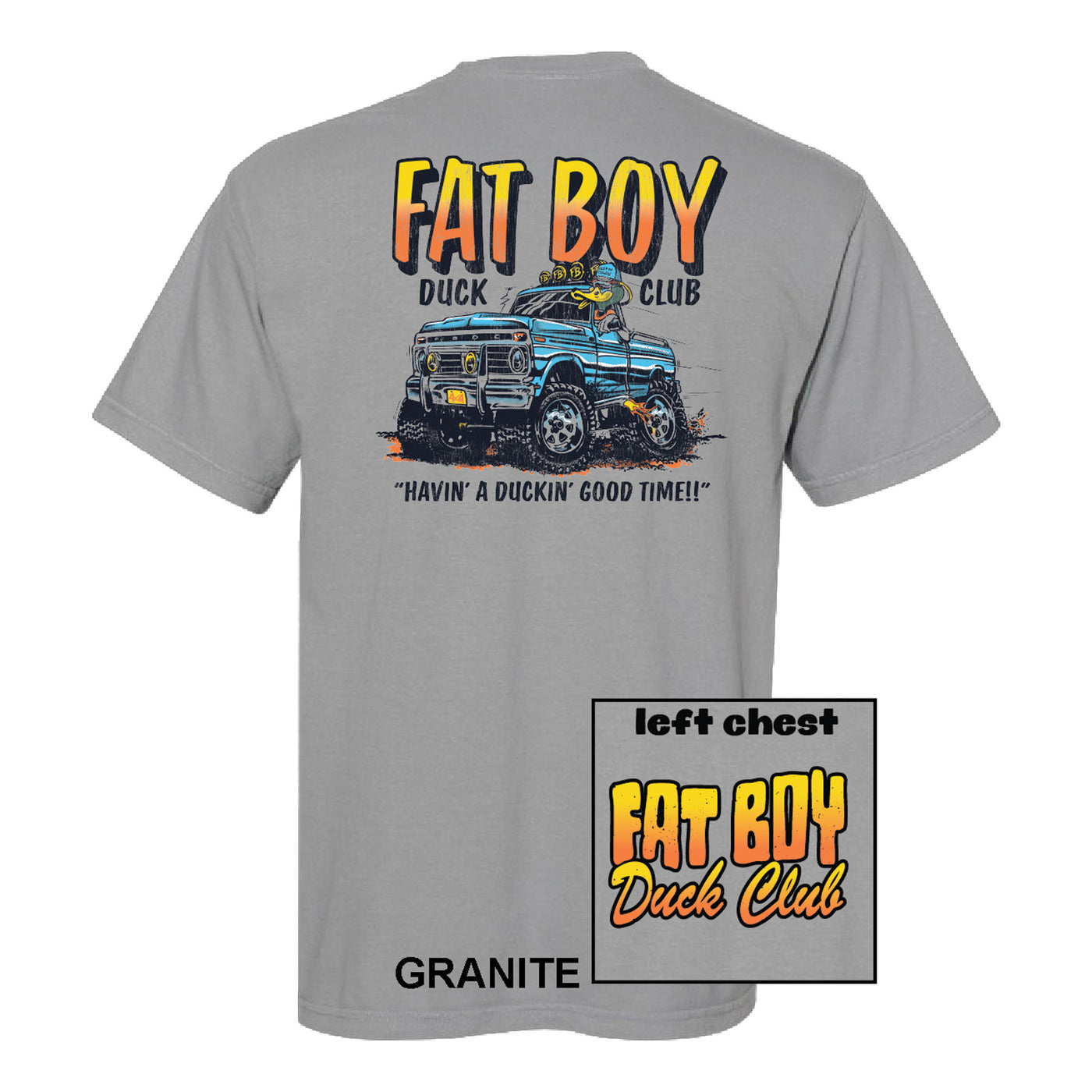 Fat Boy Duck Club Truck Granite