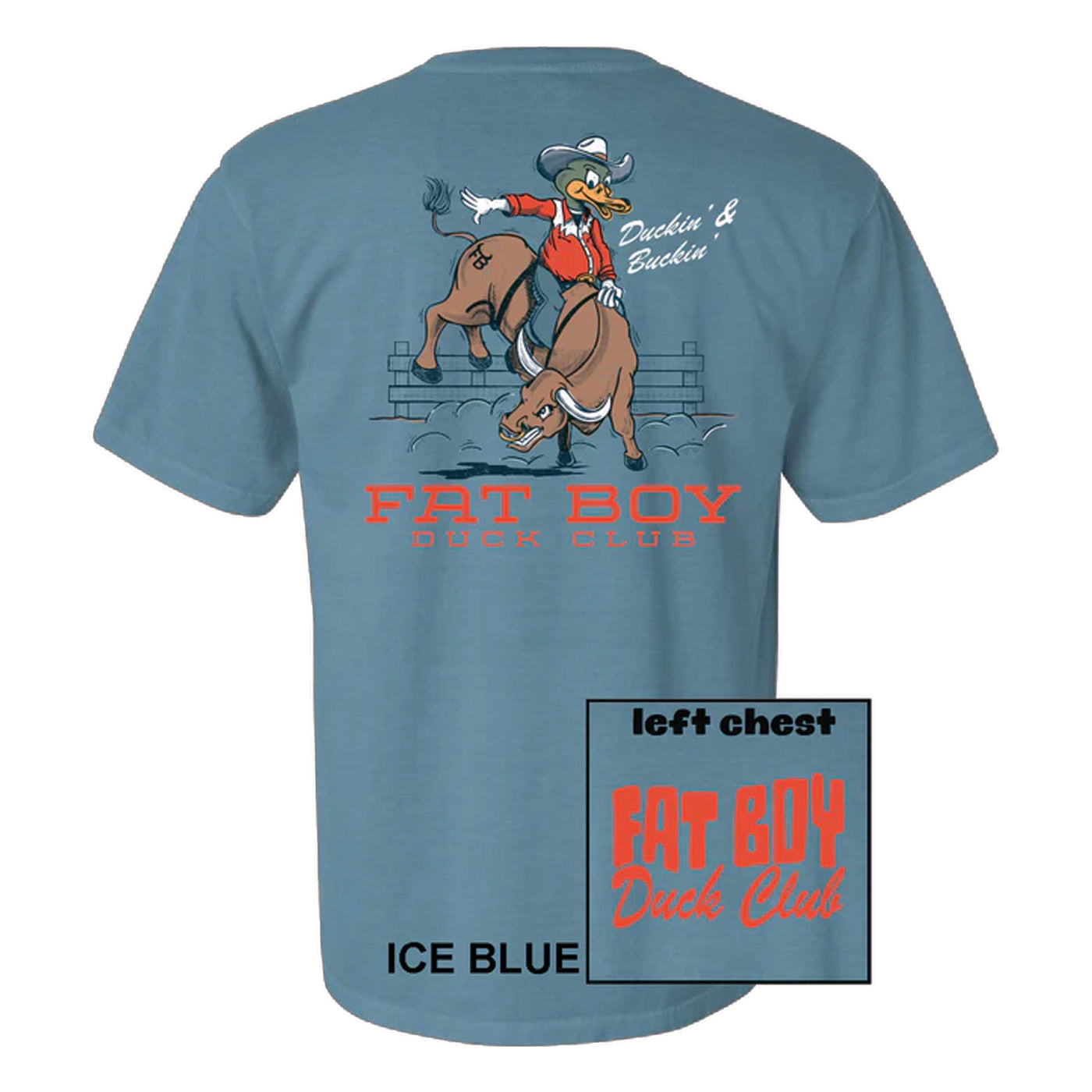 Fat Boy Duck Club Bull Ice Blue