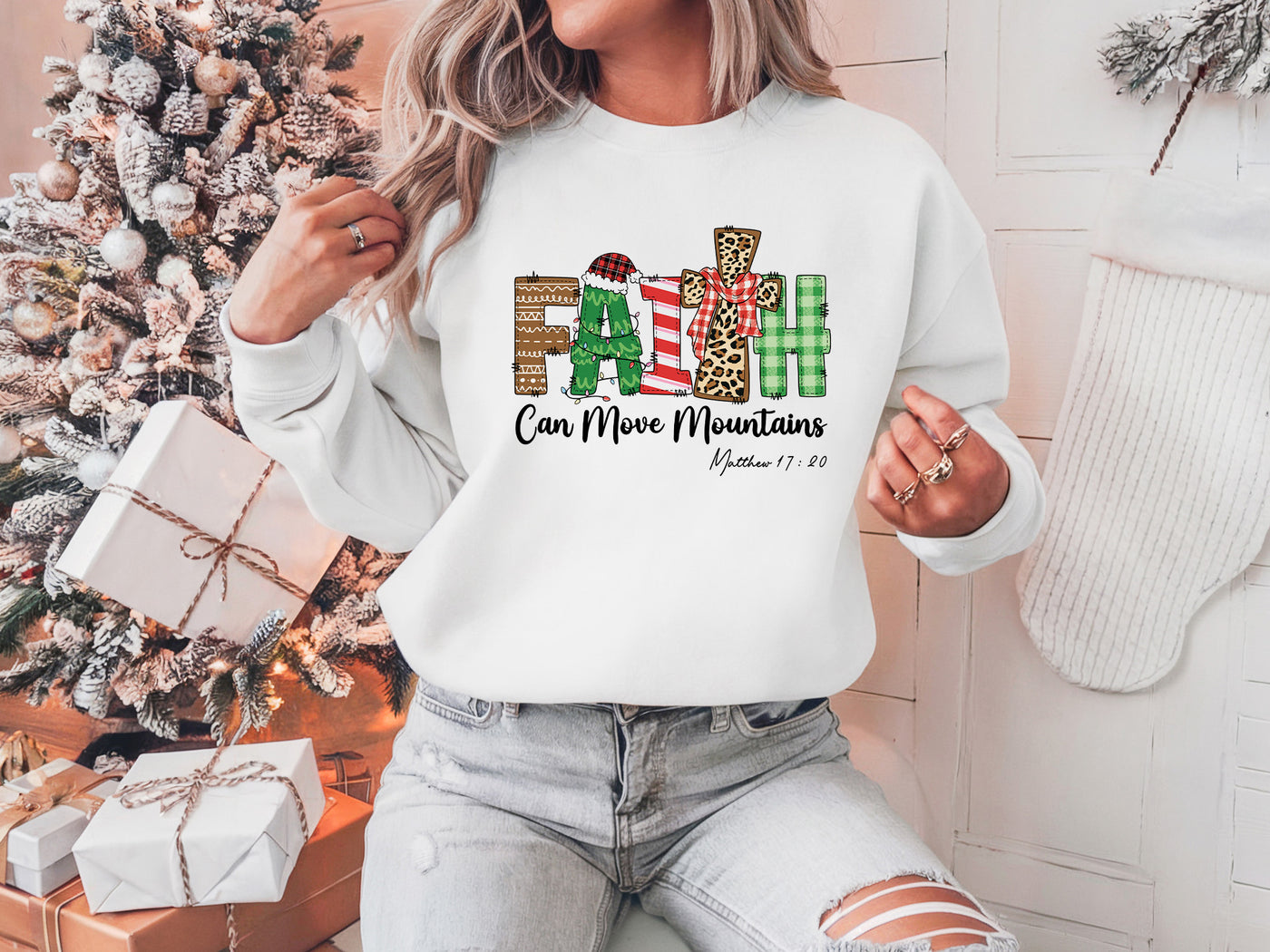Daydream Tees Faith Can Move Mountains