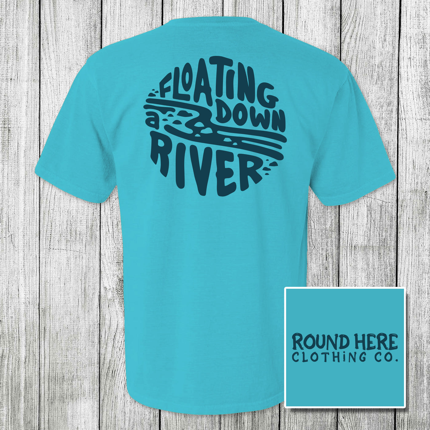 'Round Here Clothing Floating Down a River