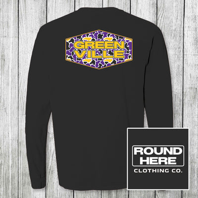 'Round Here Clothing Greenville Camo Black