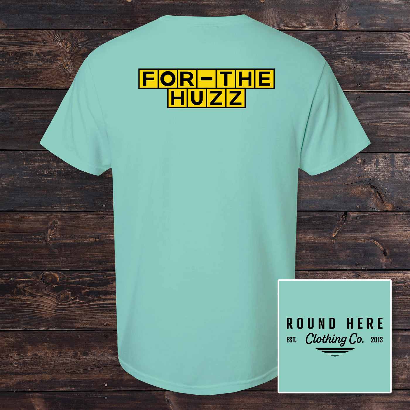 'Round Here Clothing Huzz Waffles