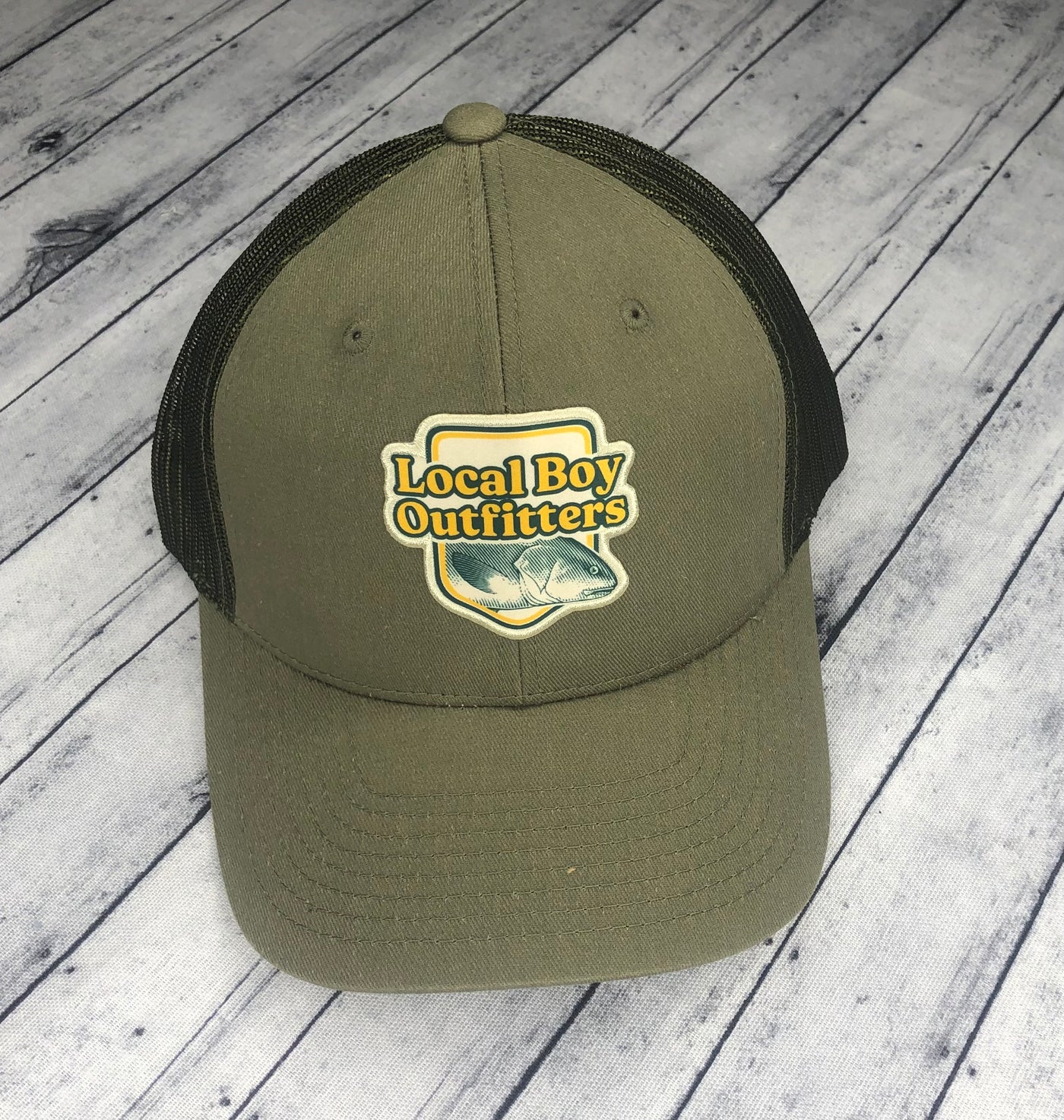 Local Boy Outfitters Local IPA Trucker Hat Loden/Loden