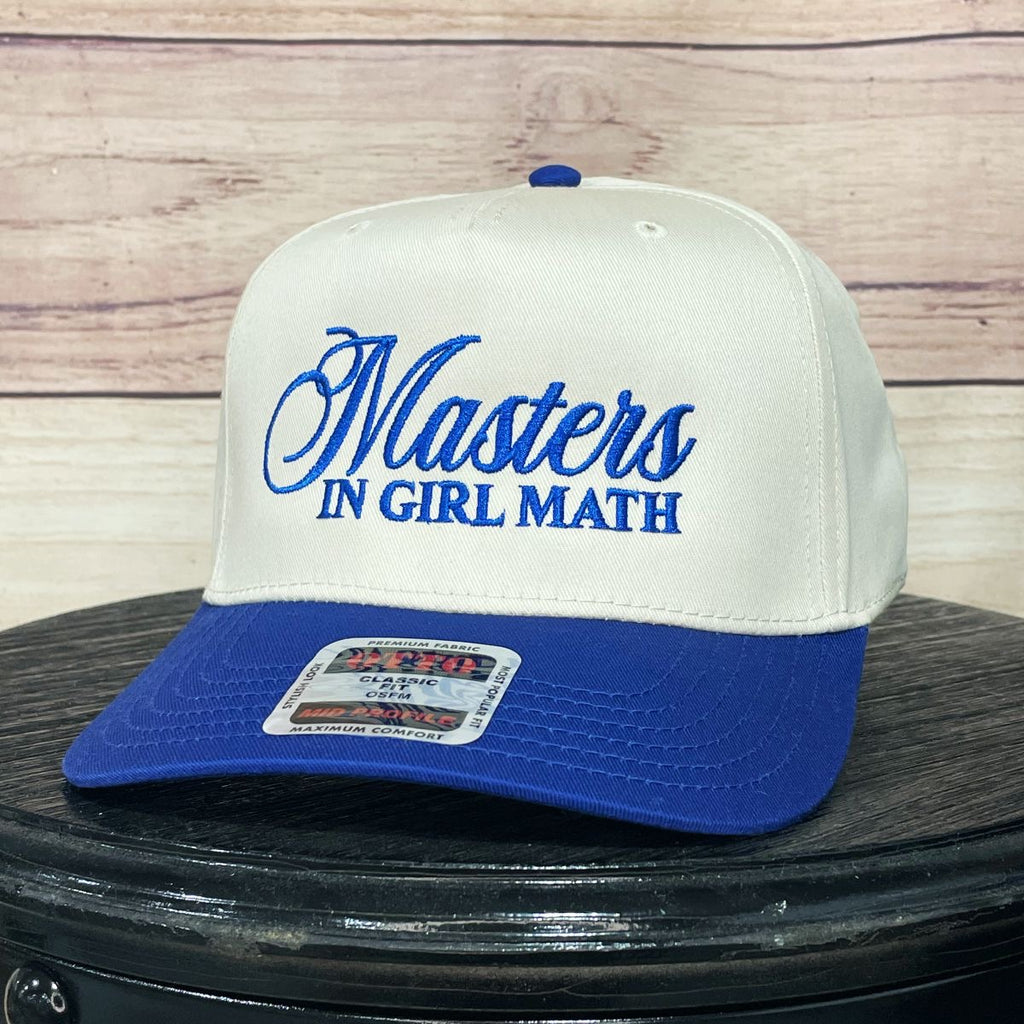 Masters in girl math Trucker Hat Women main image 3