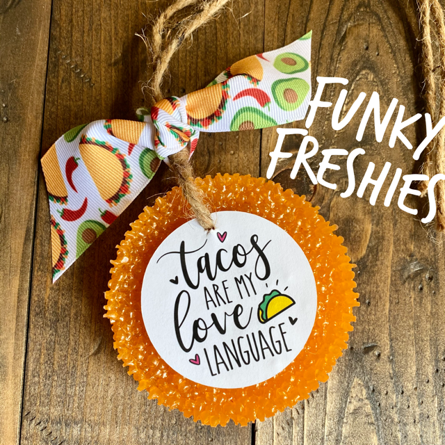 Funky Freshies Taco Love Premium Volcano Scent