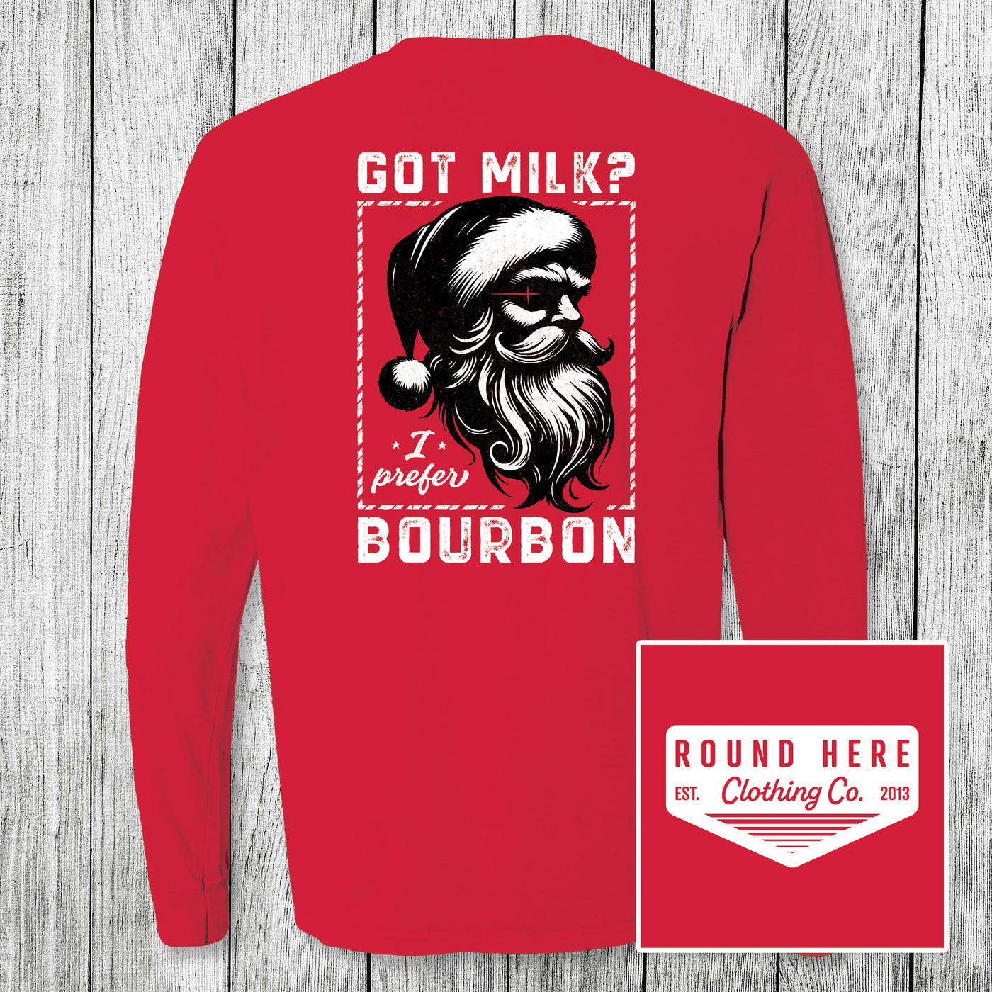'Round Here Clothing I Prefer Bourbon